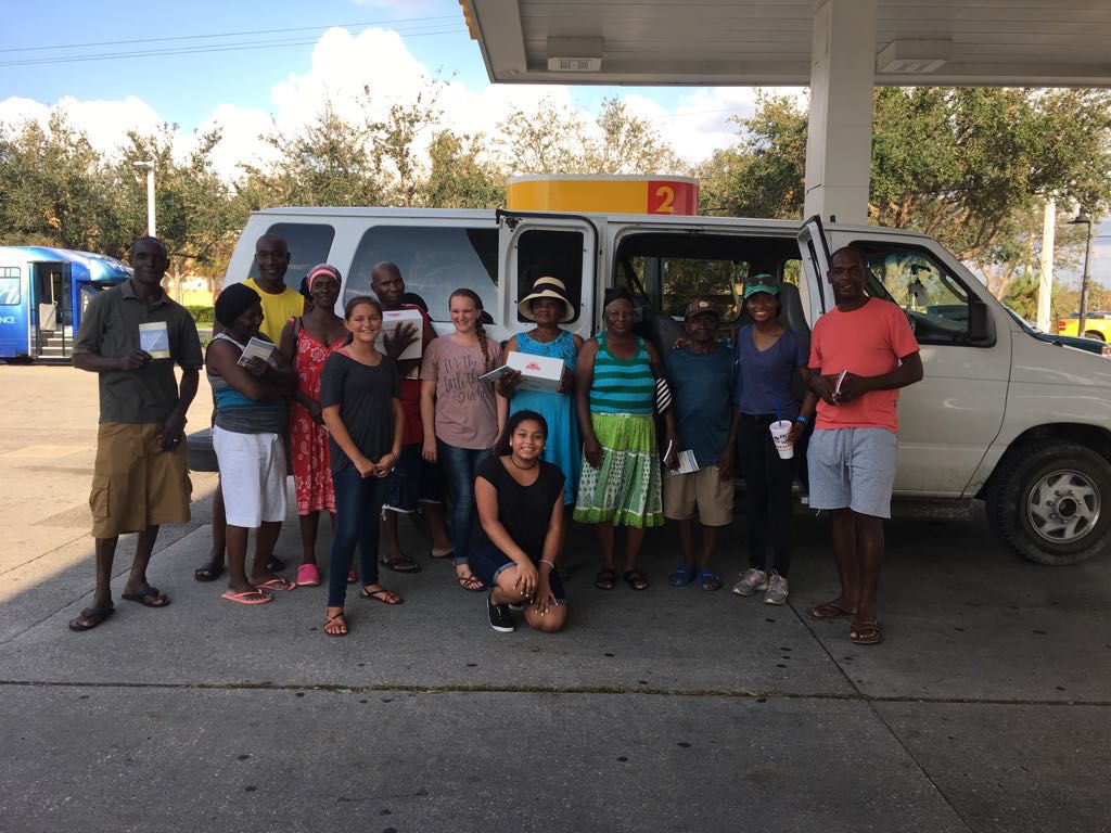 River Church Hurricane Relief Team In Naples FL Week 2 Day 1